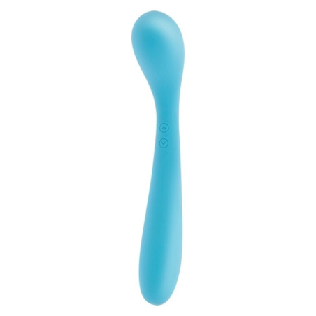 Vibratore S Pleasures Duality Azzurro Chiaro