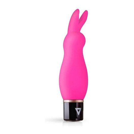 Vibratore Rabbit Nero Rosa Rosa/Nero (13 x 3,5 cm)