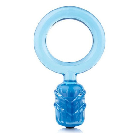 Anello Fallico Vibraring The Screaming O Dongle Azzurro