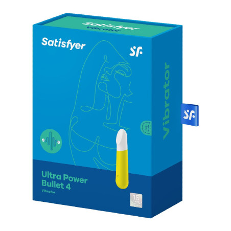 Vibratore Mini Ultra Power Satisfyer 4 Giallo