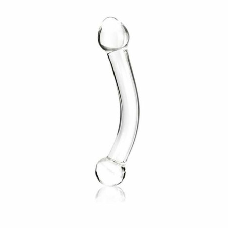 Dildo di Vetro Stimolatore Punto G Curvo Glas E25395