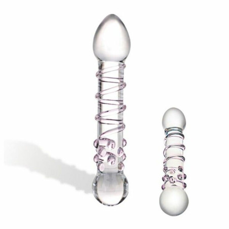 Dildo Totalmente In Vetro Spiral Staircase Glas 62746