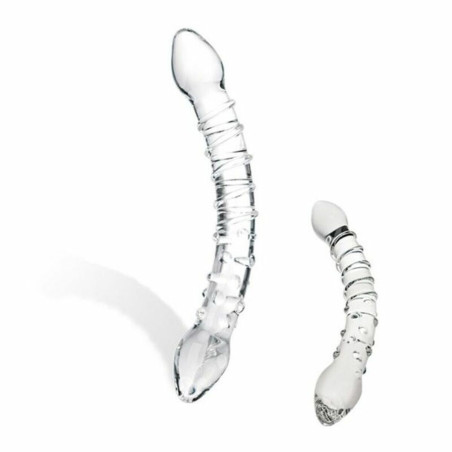 Dildo di Vetro Double Trouble Glas E25403
