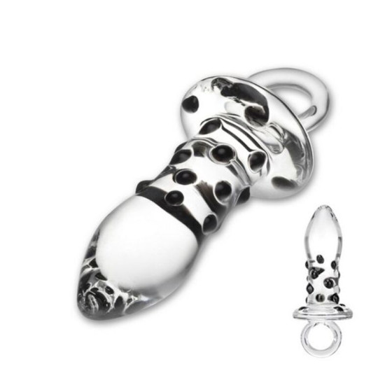 Butt Plug di Vetro Pacifier...