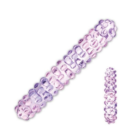 Dildo di Vetro Purple Rose Nubby Glas 63583