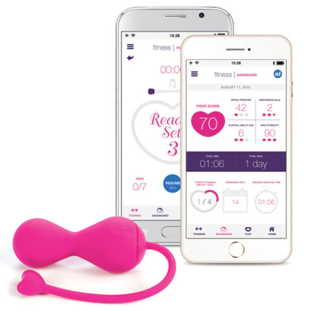 Palline Vaginali Krush Collegato con Applicazione Bluetooth Lovelife by OhMiBod