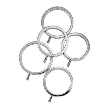 Set 5 Misure Anello Fallico in Metallo Duro ElectraStim EM2120