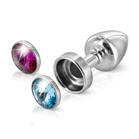Butt Plug Calamita Anni Rosa & Blu 30 mm Diogol 65378