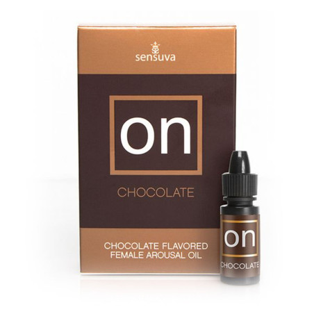 Olio Stimolante per Lei ON Cioccolato 5 ml Sensuva 3367