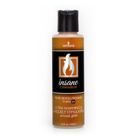Lubrificante Stimolante Insane Cinnabun 125ml Sensuva 7778