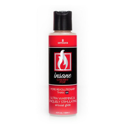 Lubrificante Stimolante Insane Cherry Pop 125ml Sensuva 7860
