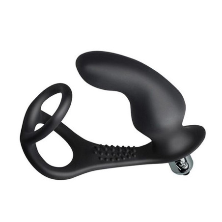 Anello e Massaggiatore Prostata RO-Zen Pro Nero Rocks-Off 11401