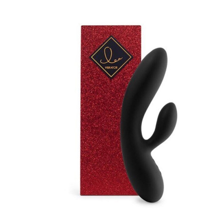 Vibratore Lea Nero (Brillante) FeelzToys 72756