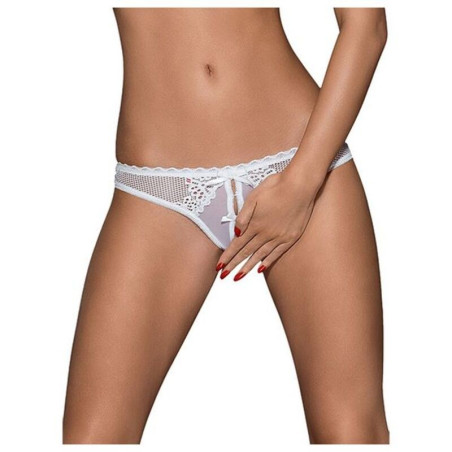 Slip Bianchi con Pizzo Alabastra Obsessive 12384_383031 (Taglia S/M)