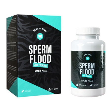Compresse per Migliorare la Qualità dello Sperma Sperm Flood Devils Candy