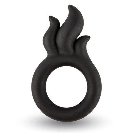 Gabbia per Pene a Tre Anelli VelvOr Rooster Hawk Flaming