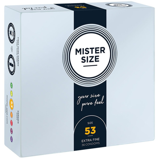 Preservativi Mister Size Ø...