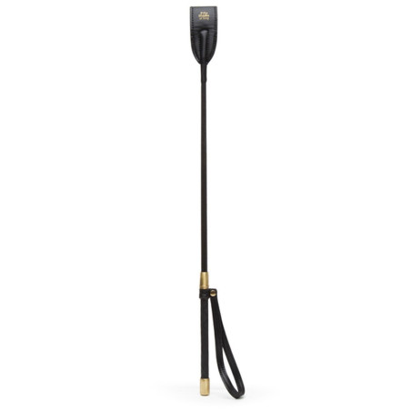 Frustino Fifty Shades of Grey Bound to You Riding Crop Fatto a mano Ecopelle
