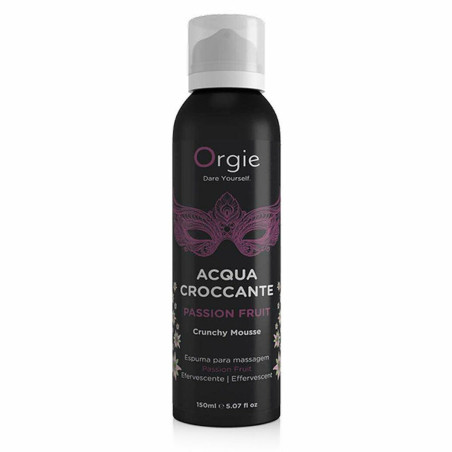 Olio per Massaggio Erotico Crunchy  Orgie 150 ml Frutto della Passione