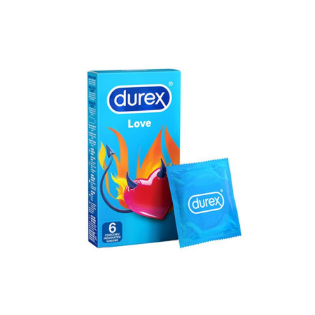 Preservativi Durex Love 6 Pezzi