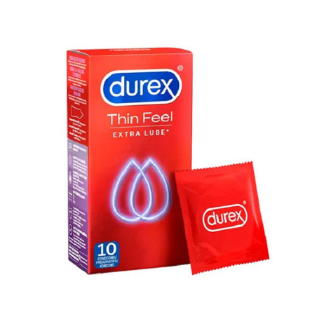 Preservativi Durex Thin Feel Extra Lube  (10 pcs)