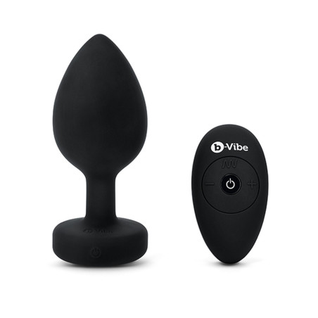 Vibratore B-Vibe  Jewel Plug XXL Nero