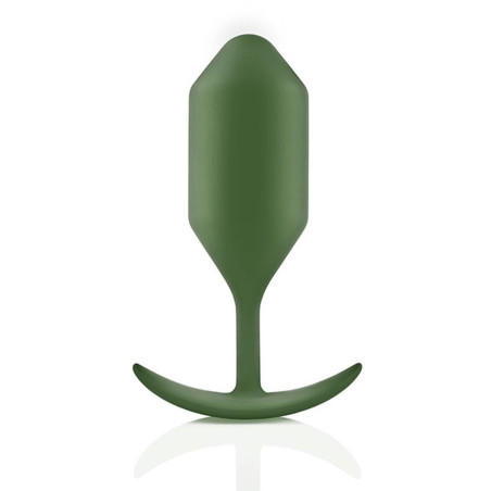 Plug Anale B-Vibe 4 Verde militare