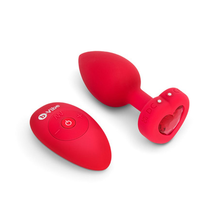 Vibratore B-Vibe  Heart  Rosso