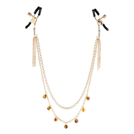 Catena di Morsetti per Capezzoli Sportsheets Amber Chained