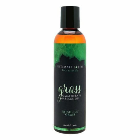 Olio per Massaggio Erotico Intimate Earth Grass (120 ml)